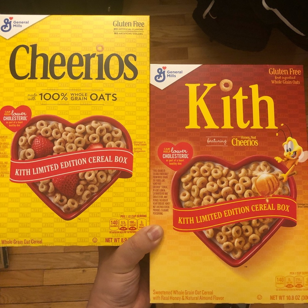 Kith x Cheerios Cereal Boxes